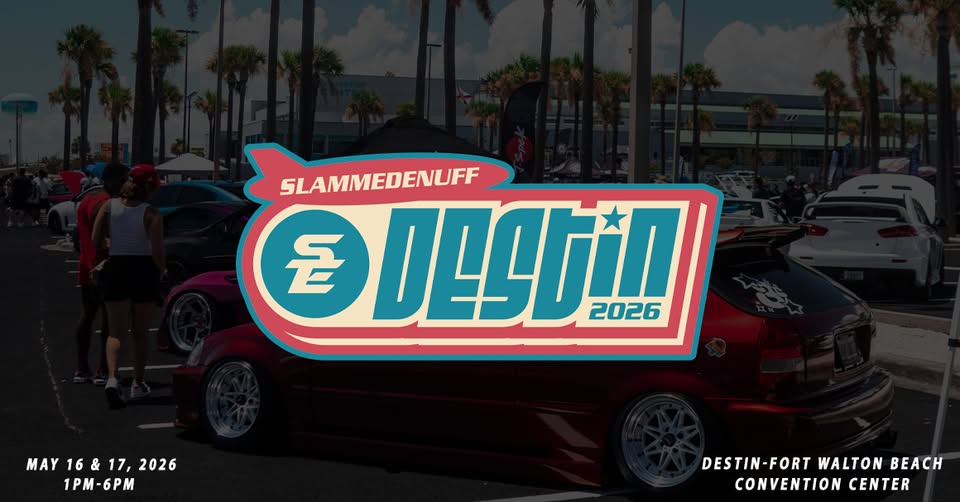 Slammedenuff Destin Car Show 2026 Event