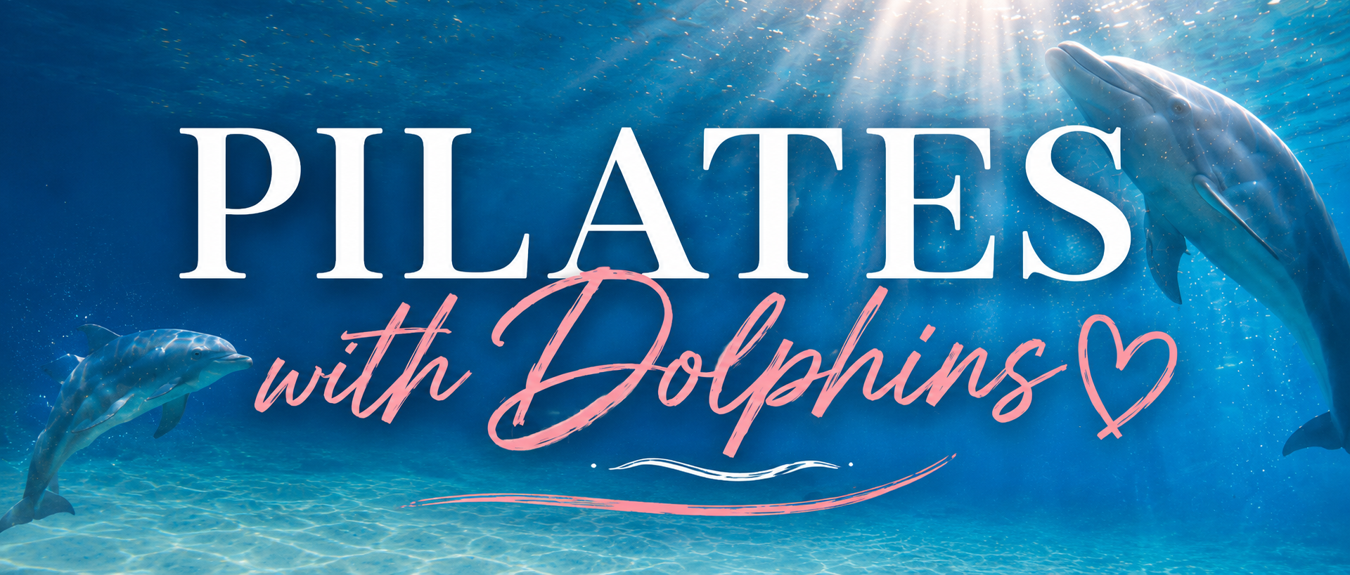 Pilates with Dolphins at Gulfarium Event