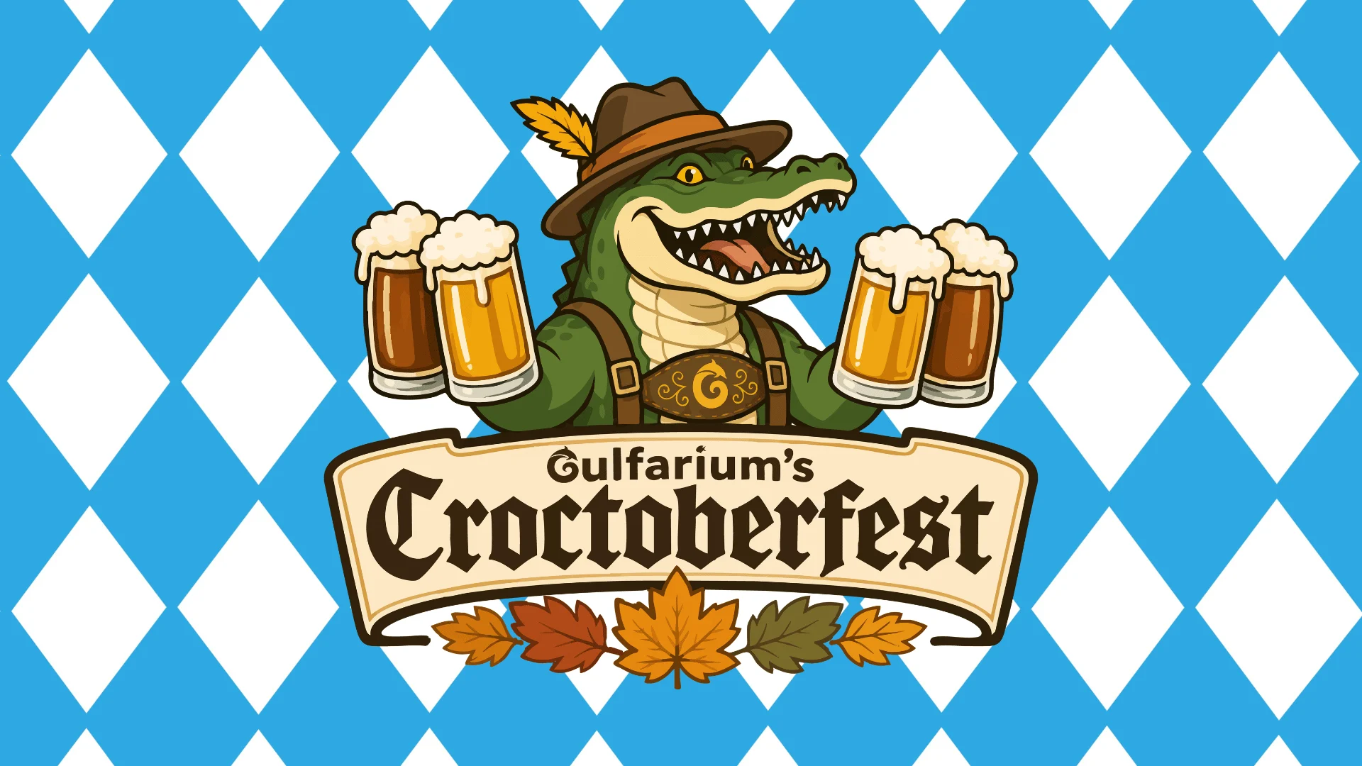 Gulfarium's Croctoberfest event