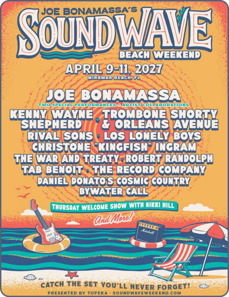 Joe Bonamassa's Soundwave Beach Weekend Event