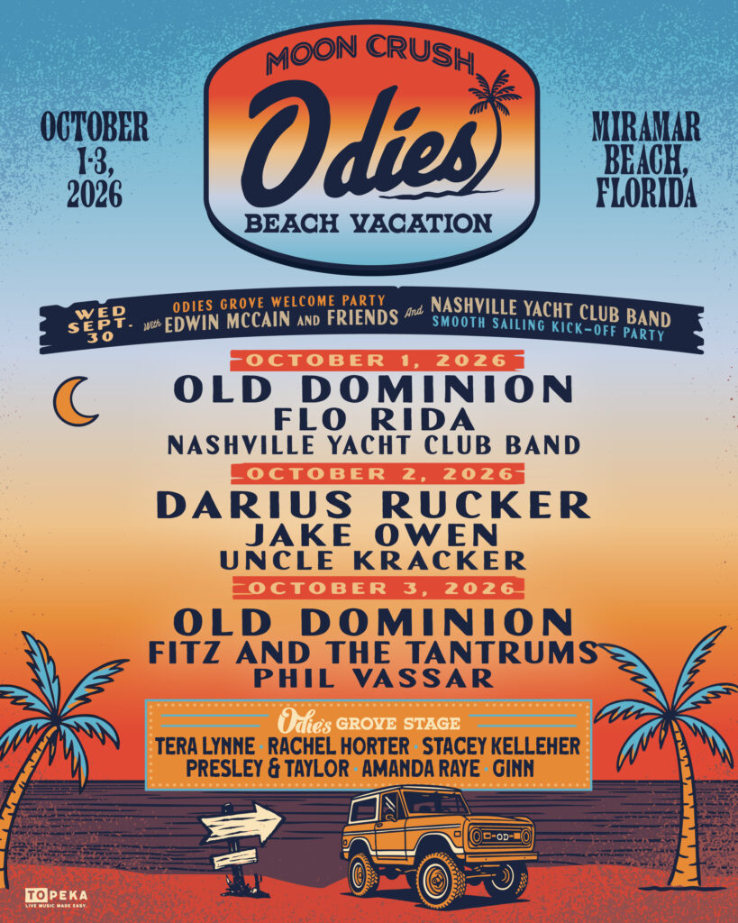 Moon Crush Odies Beach Vacation event