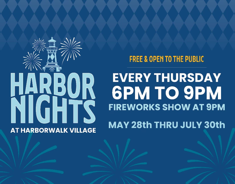 Harbor Nights Live Music and Fireworks event